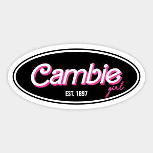 Cambie Girl - Vancouver Hostel Sticker